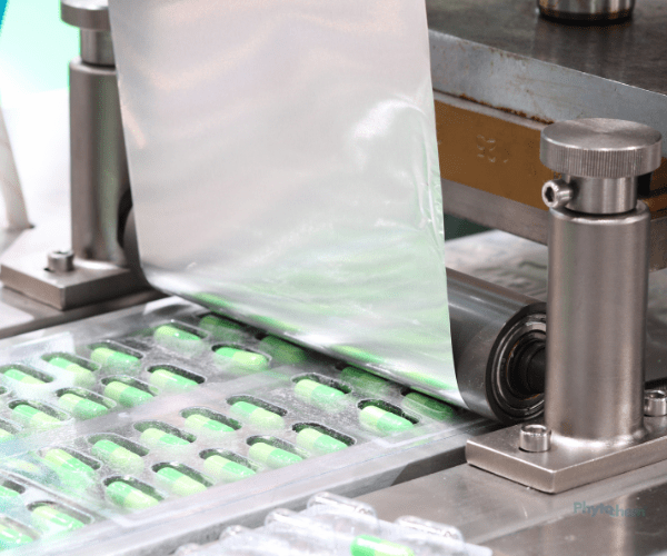 Medicine capsules packaging machine